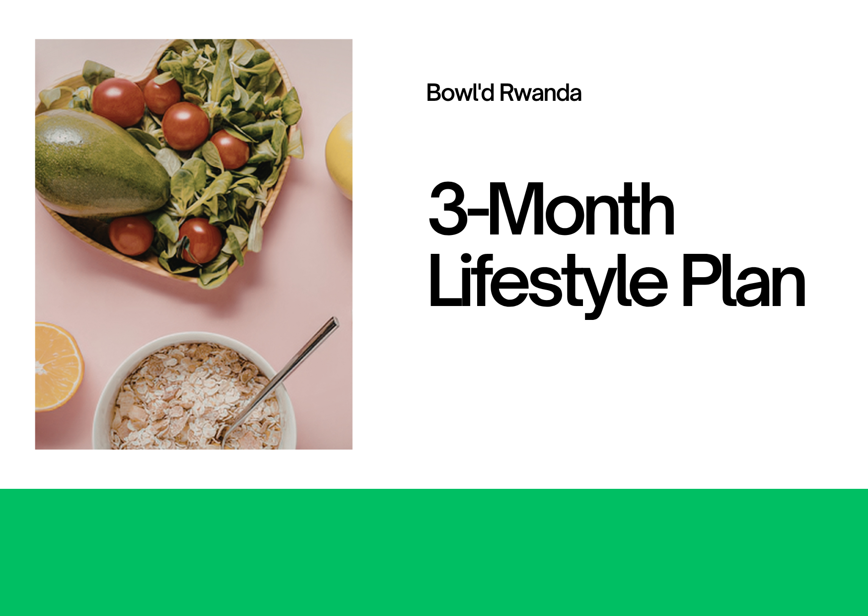 3-Month Meal Plan